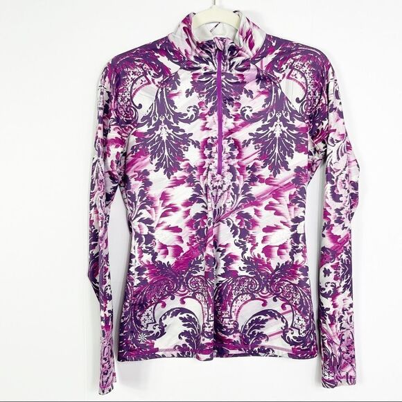 Athleta Sierra Thermal Floral Haze Half Zip - Picture 2 of 12